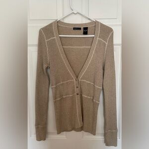 Vintage Moda International ribbed cardigan sweater, never worn